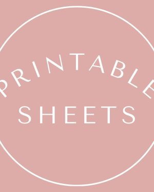 Printable Sheets