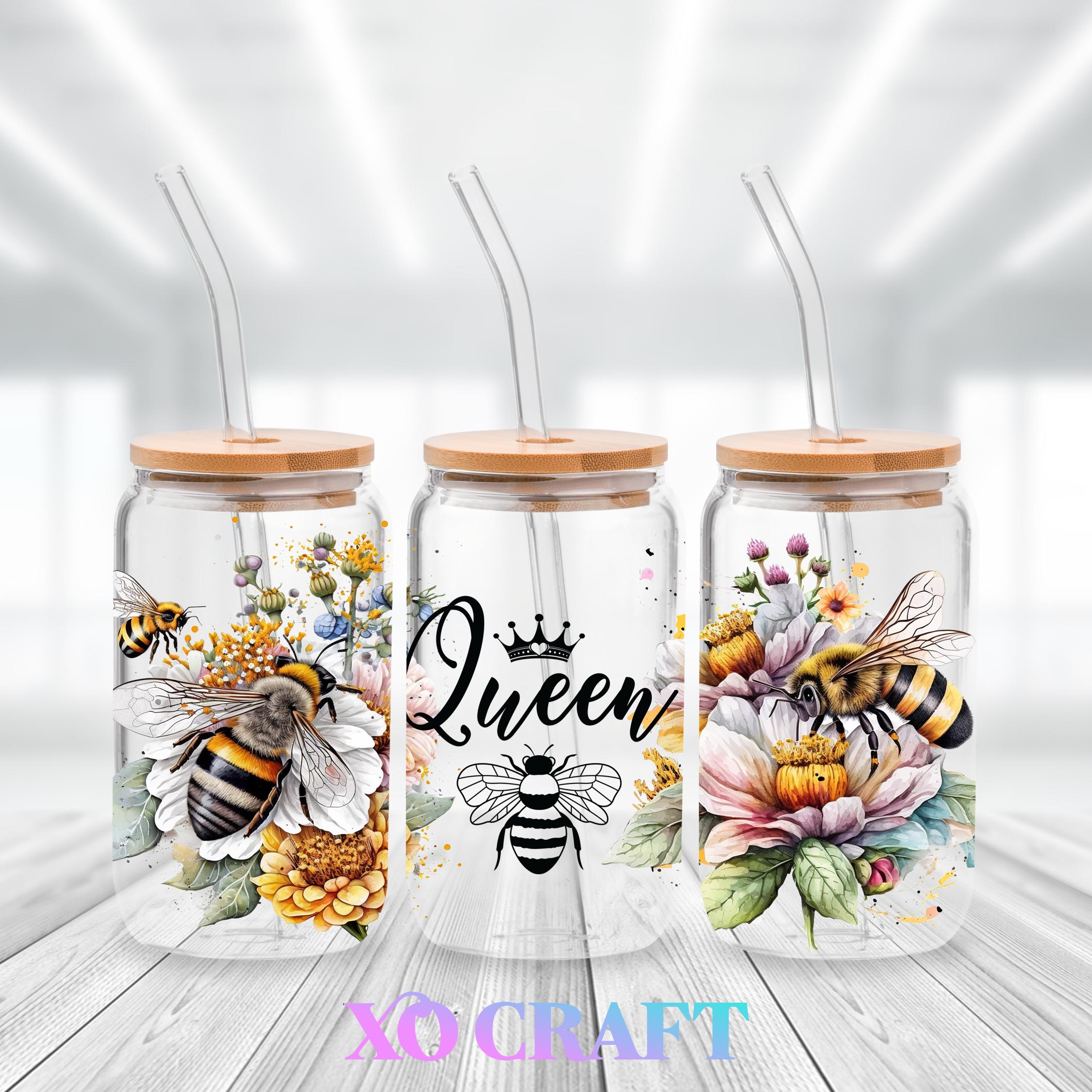 UV DTF – Queen Bee – XO CRAFT